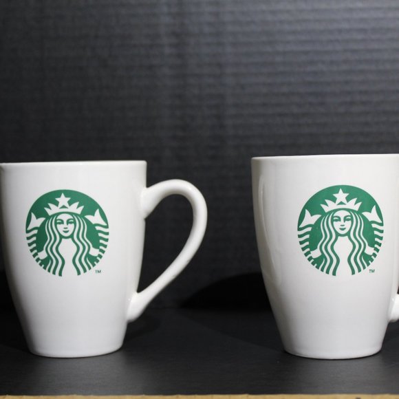 Starbucks Other - 2 white Starbucks coffee Mugs *All Drink ware B1G1